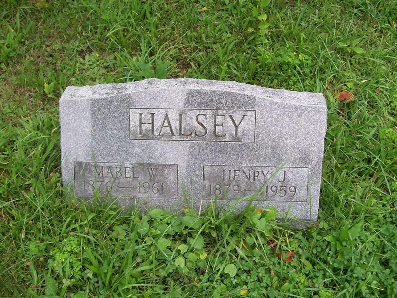 Henry J. Halsey and Mabel (Whitaker) Halsey