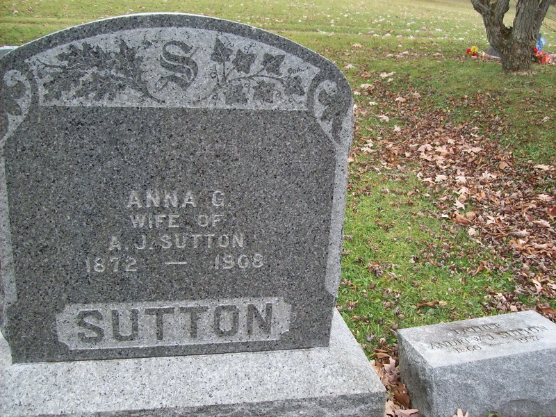 Andrew J. and Anna G. (Whiteman) Sutton