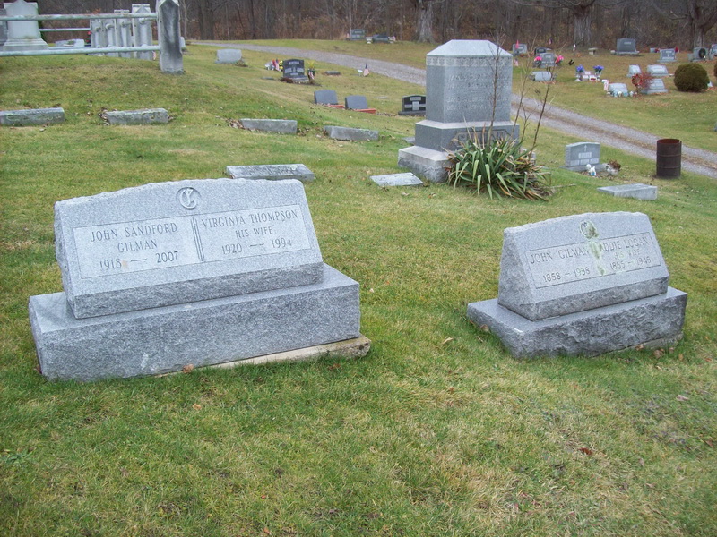 John and Virginia (Thompson) Gilman
John and Addie (Logan) Gilman, Sparta,NY