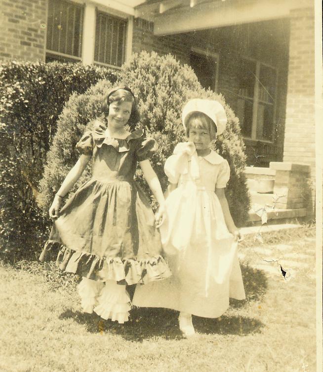 Anna Bardwell and friend